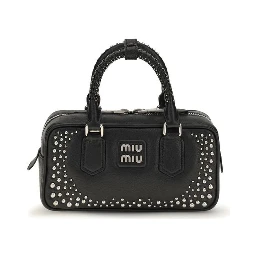 Black Calf Leather Bos Taurus Shoulder Bag