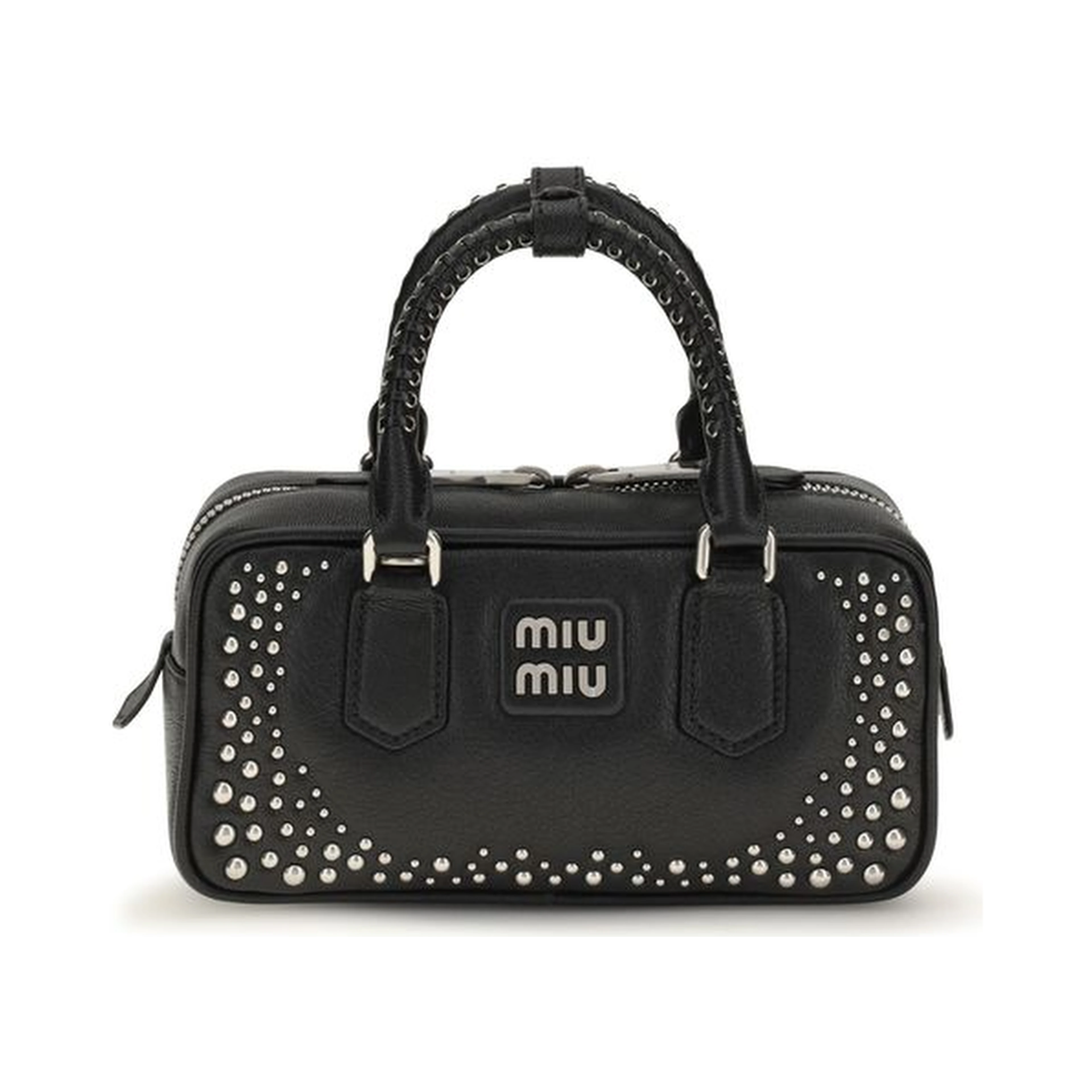 Black Calf Leather Bos Taurus Shoulder Bag