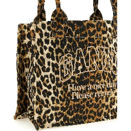 Brown Recycled Cotton Tote Bag