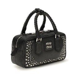 Black Calf Leather Bos Taurus Shoulder Bag