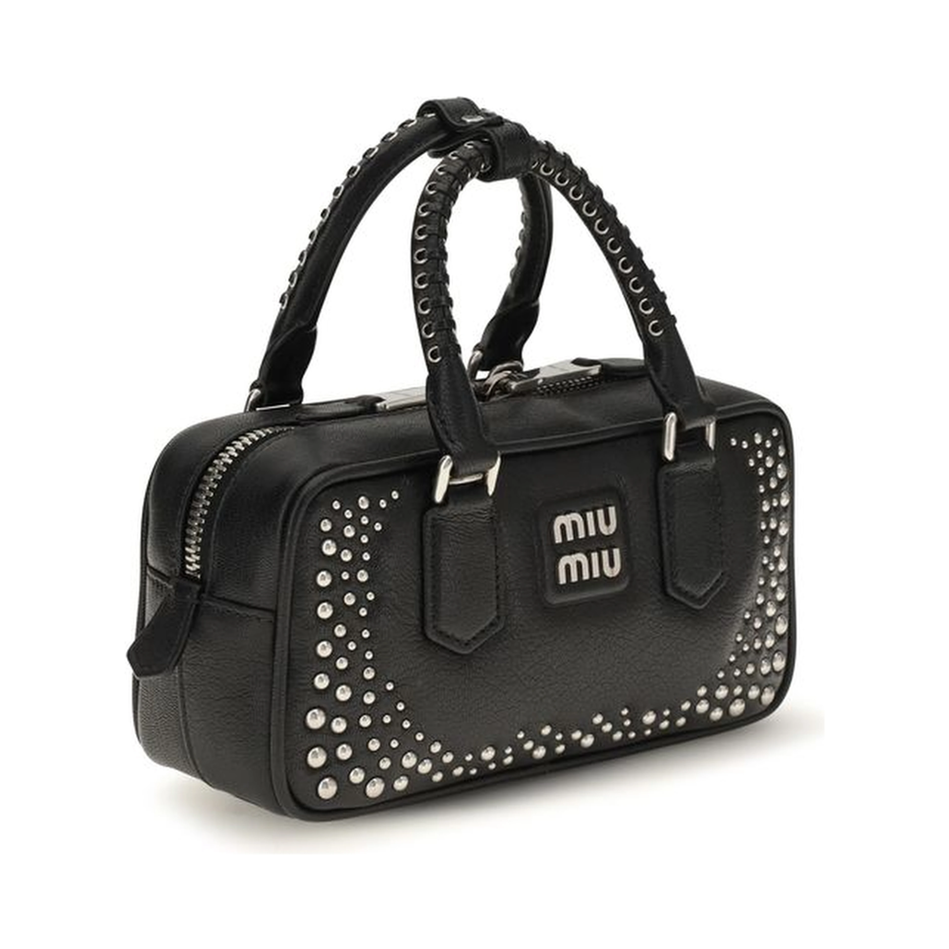 Black Calf Leather Bos Taurus Shoulder Bag