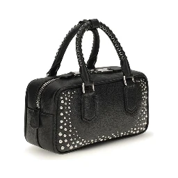 Black Calf Leather Bos Taurus Shoulder Bag