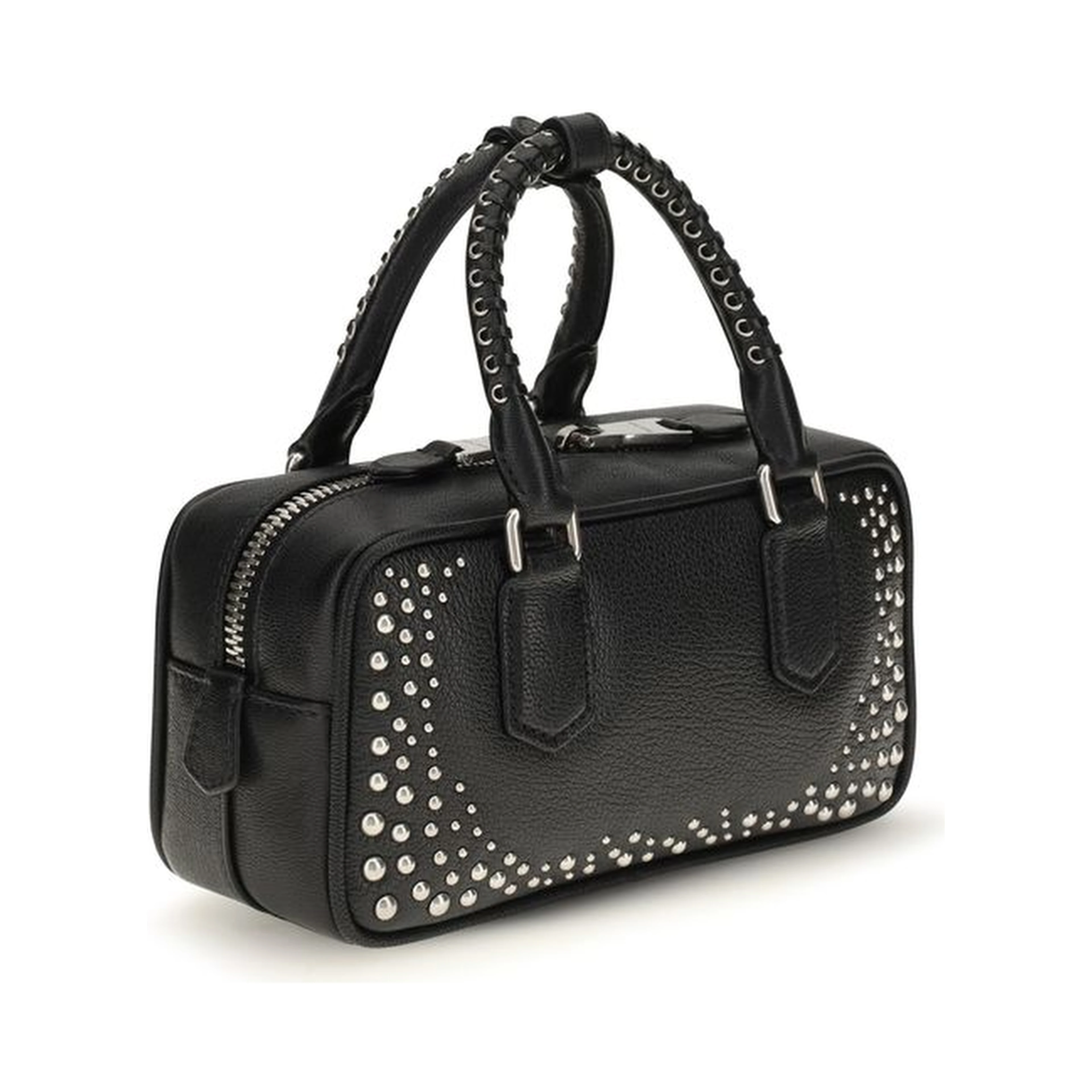 Black Calf Leather Bos Taurus Shoulder Bag