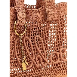 Multicolor Raffia Tote Bag