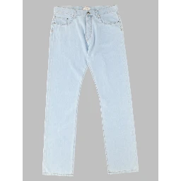 Jeans In Denim Di Cotone