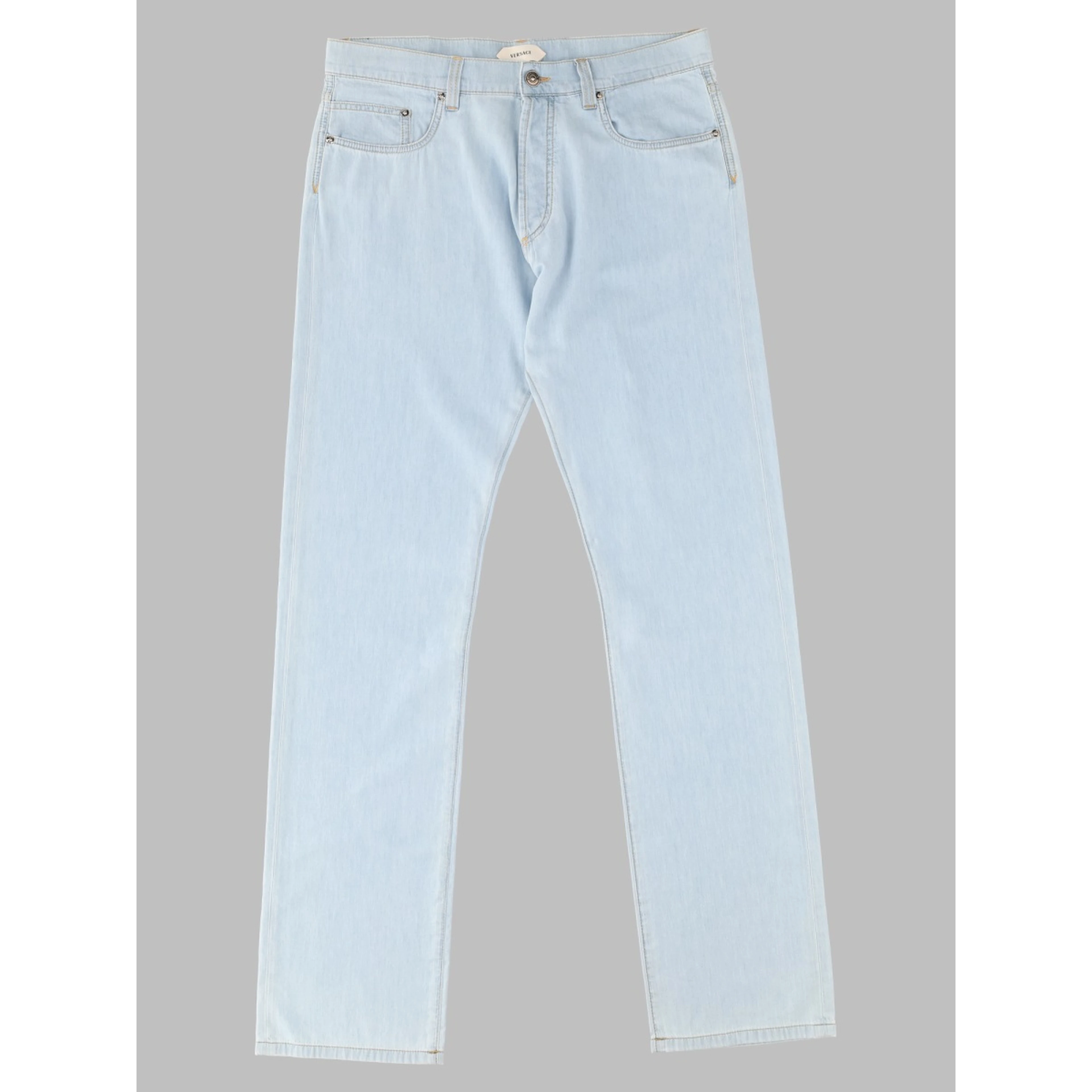 Jeans In Denim Di Cotone