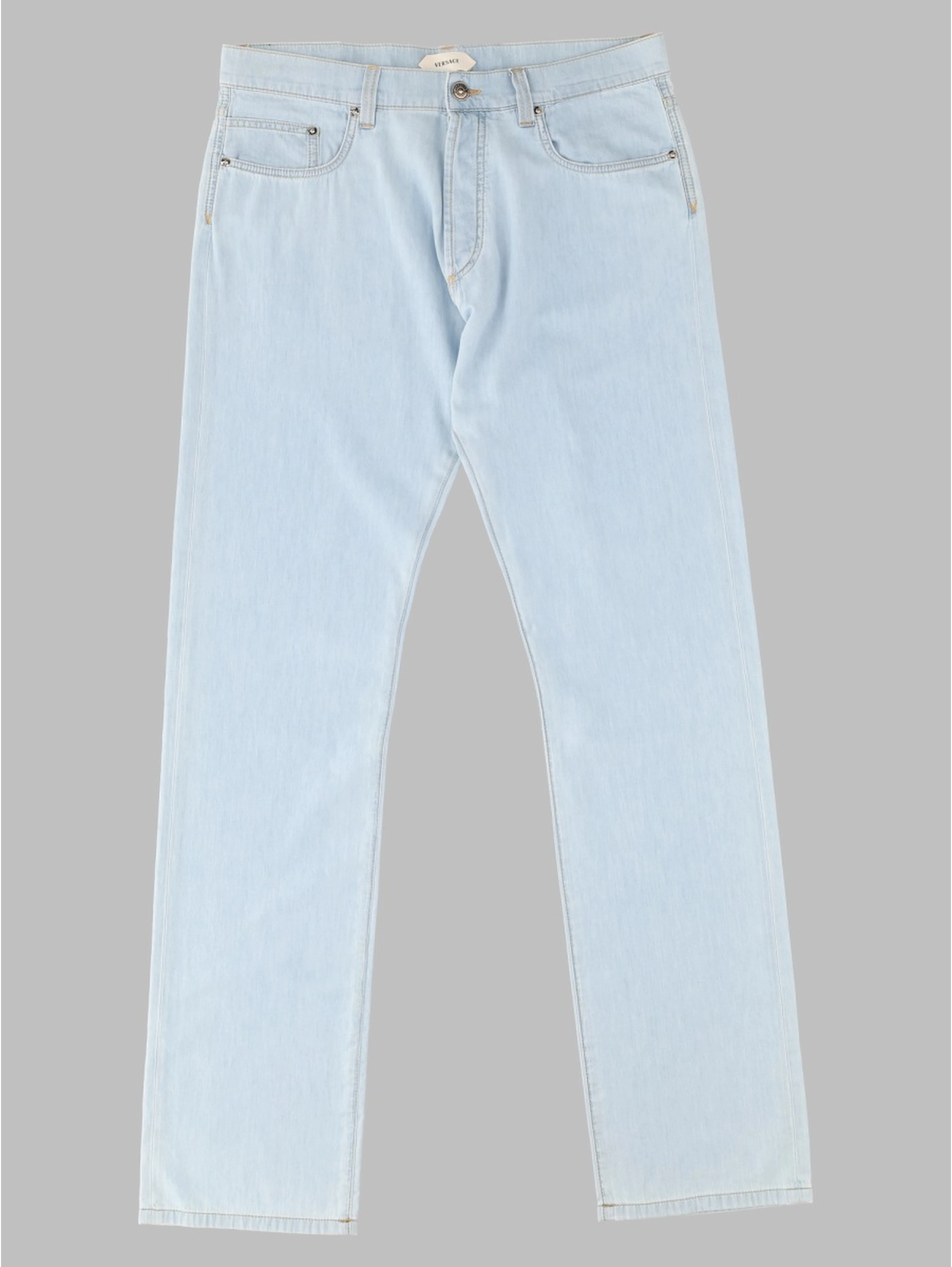 Jeans In Denim Di Cotone