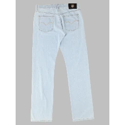 Jeans In Denim Di Cotone