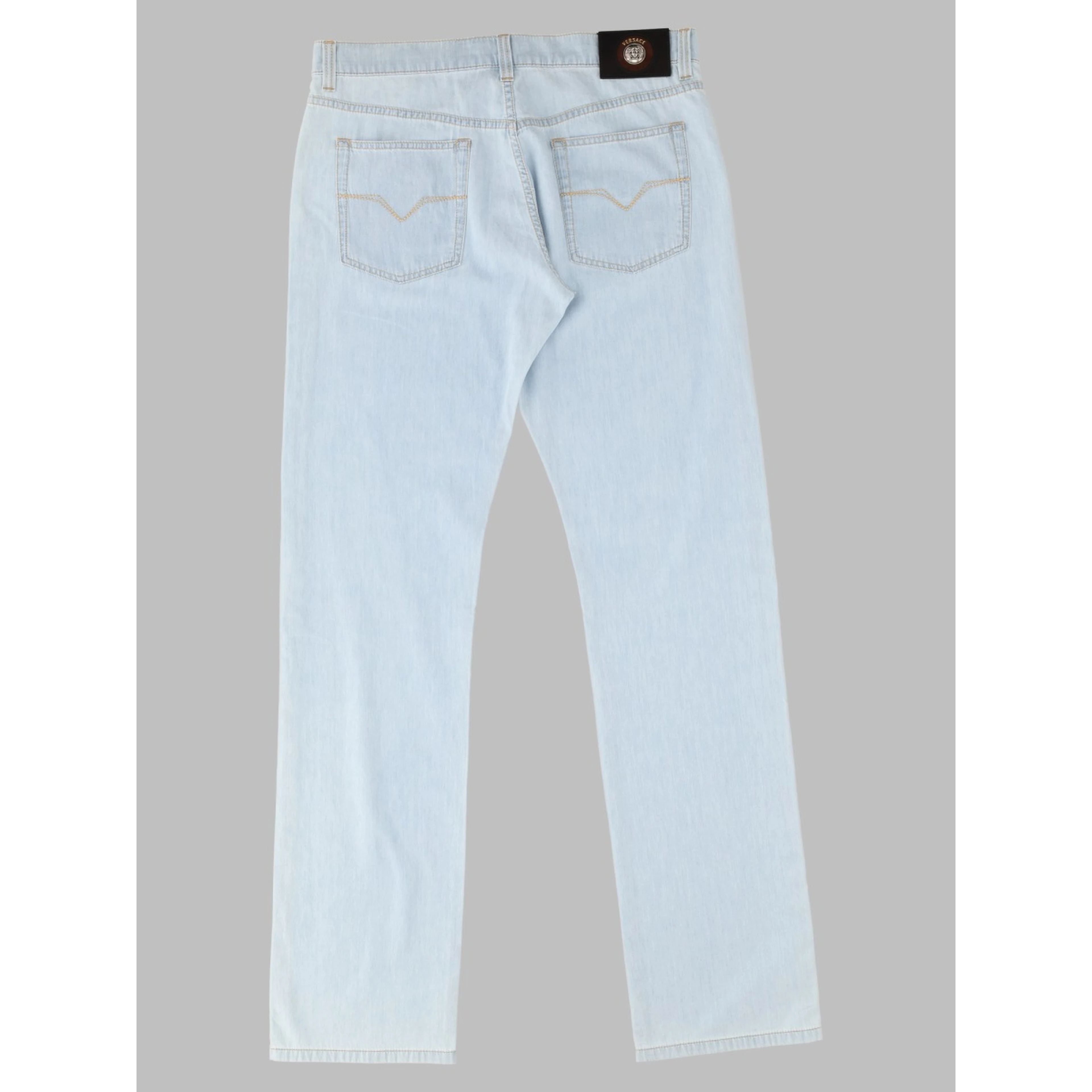Jeans In Denim Di Cotone