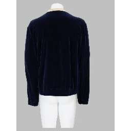Felpa in Jersey di Cotone con Zip