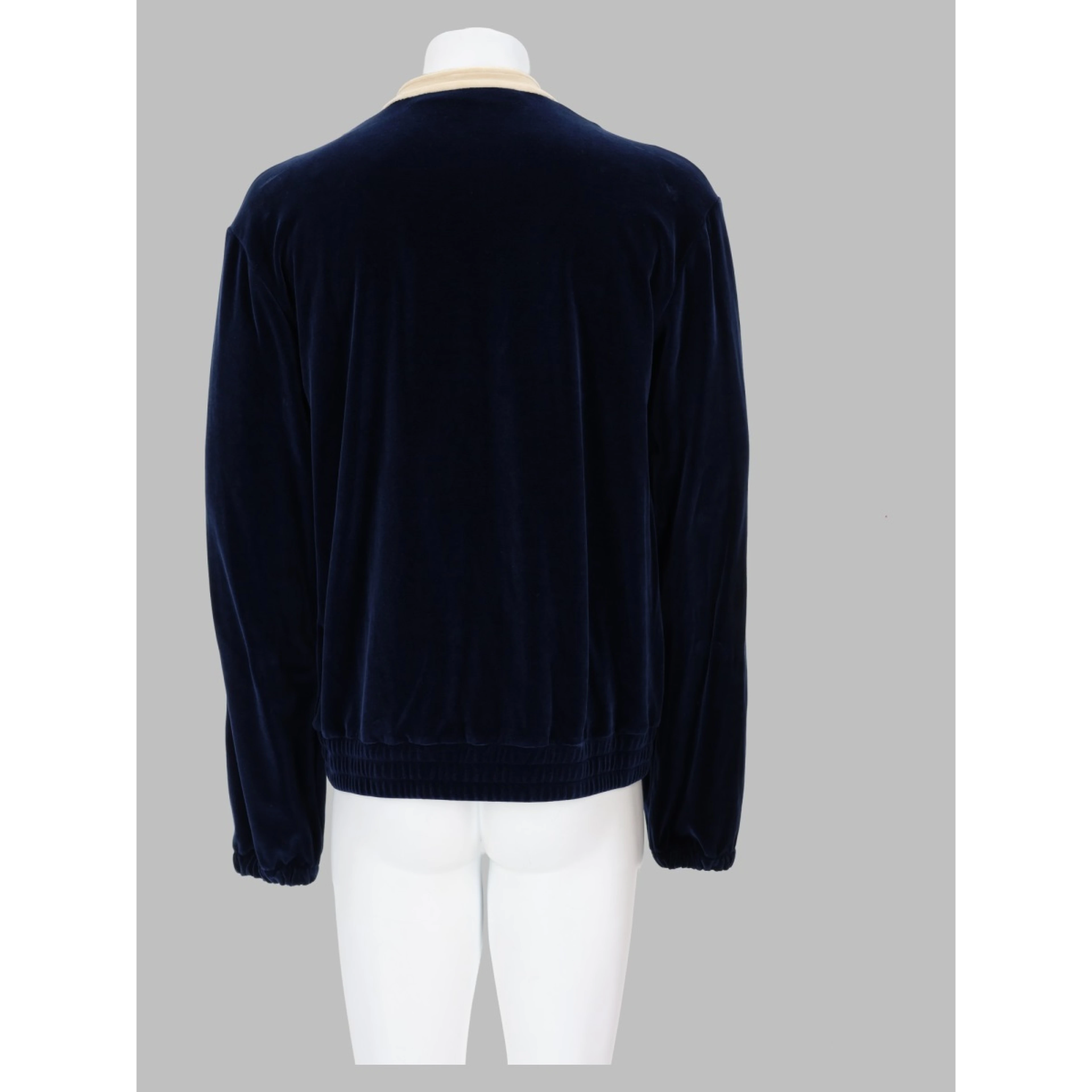 Felpa in Jersey di Cotone con Zip