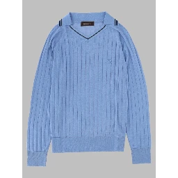 Polo a Coste con Scollo a V