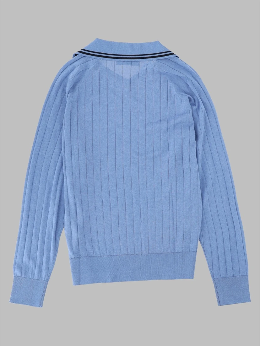 Polo a Coste con Scollo a V
