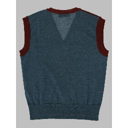 Gilet "Argyle" in Lana