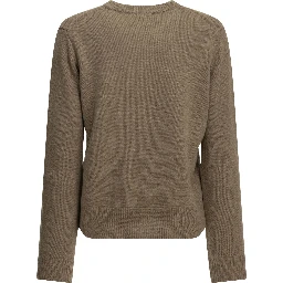 "Fox Head" Crew-Neck Sweater