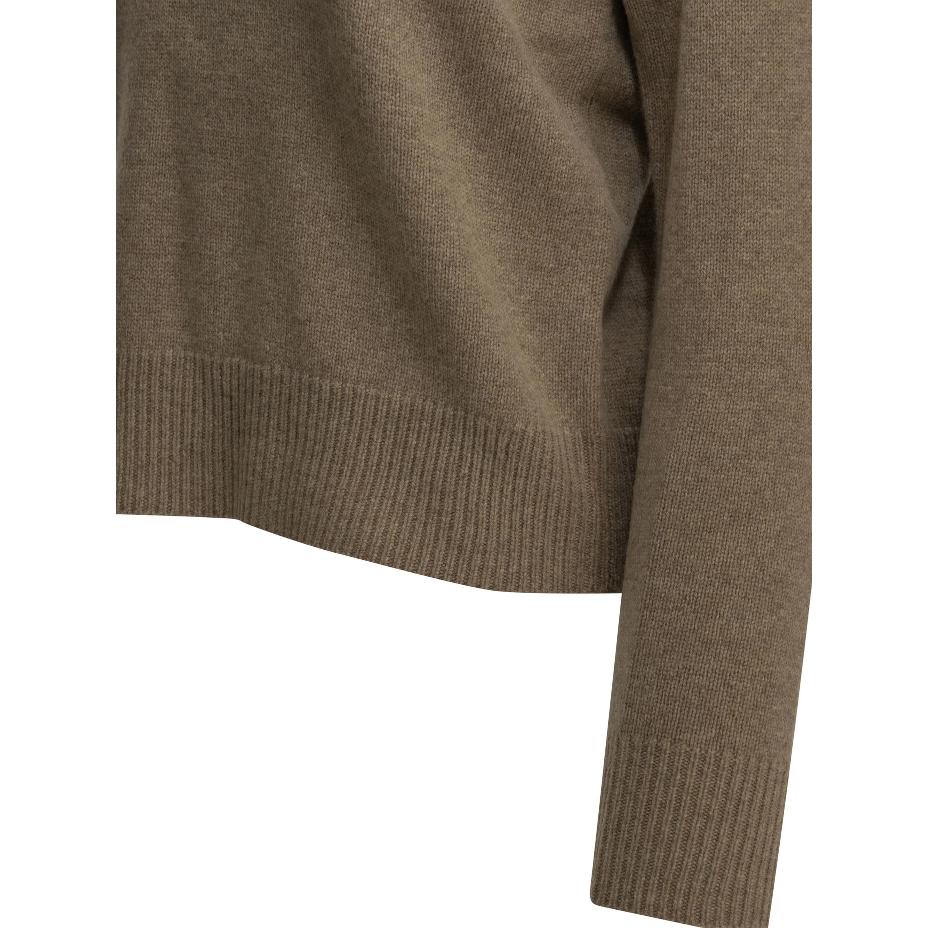 "Fox Head" Crew-Neck Sweater