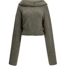 Cashmere-blend hooded sweater