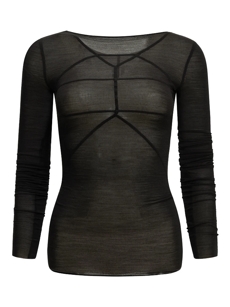 "LS Temple T" Casual Top
