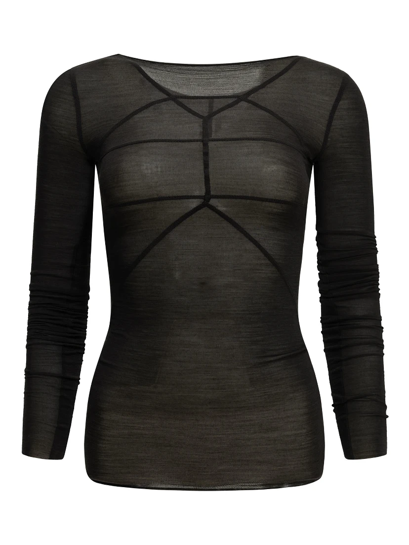 "LS Temple T" Casual Top