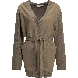 Wool and Cashmere Cardigan