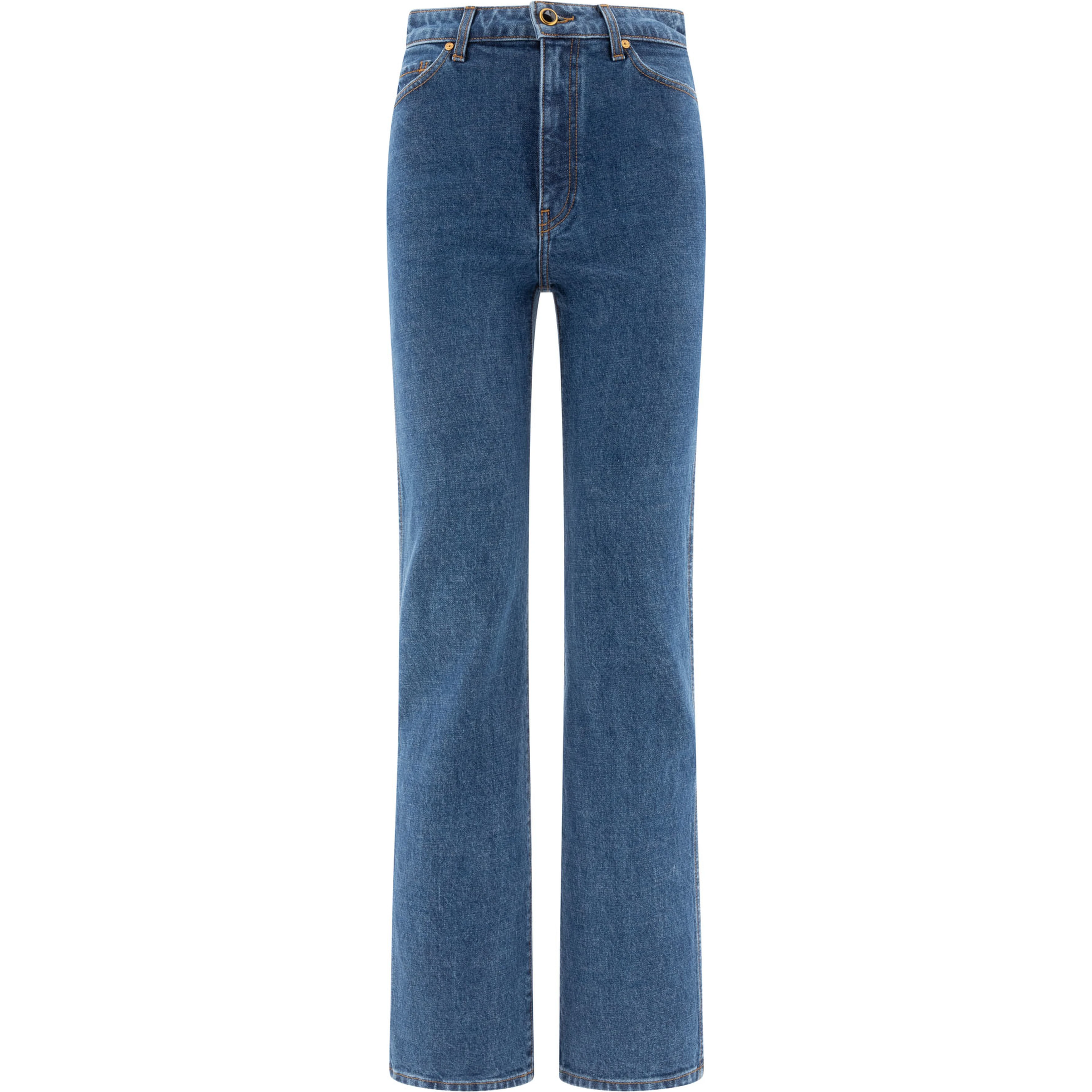 "Danielle" Straight-Leg Jeans