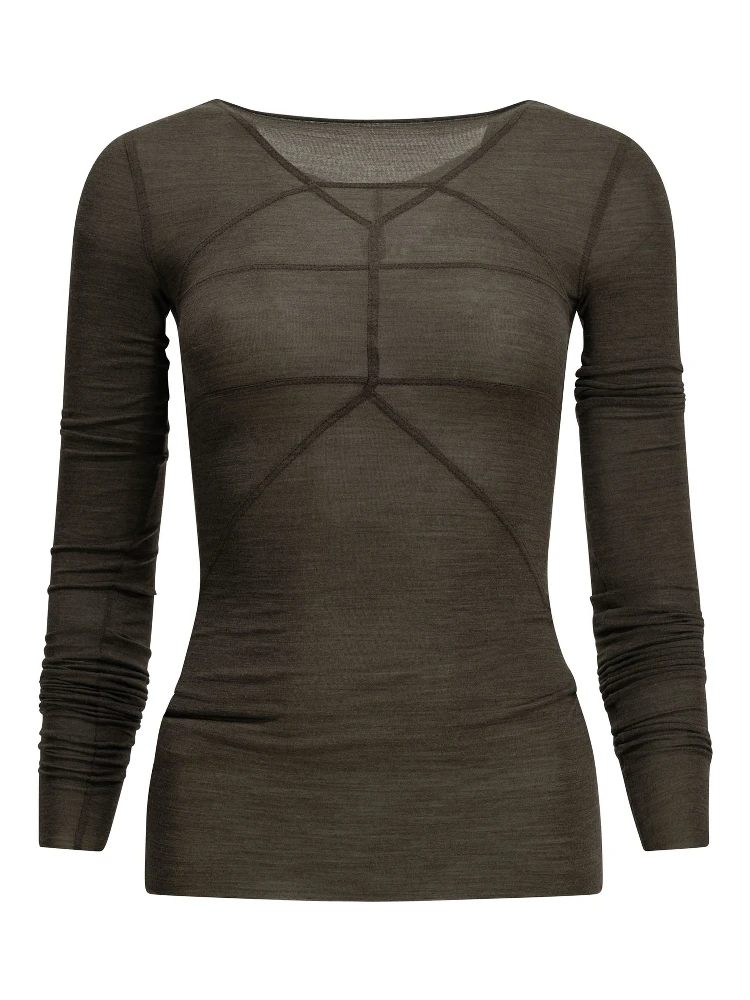 "LS Temple T" Casual Top