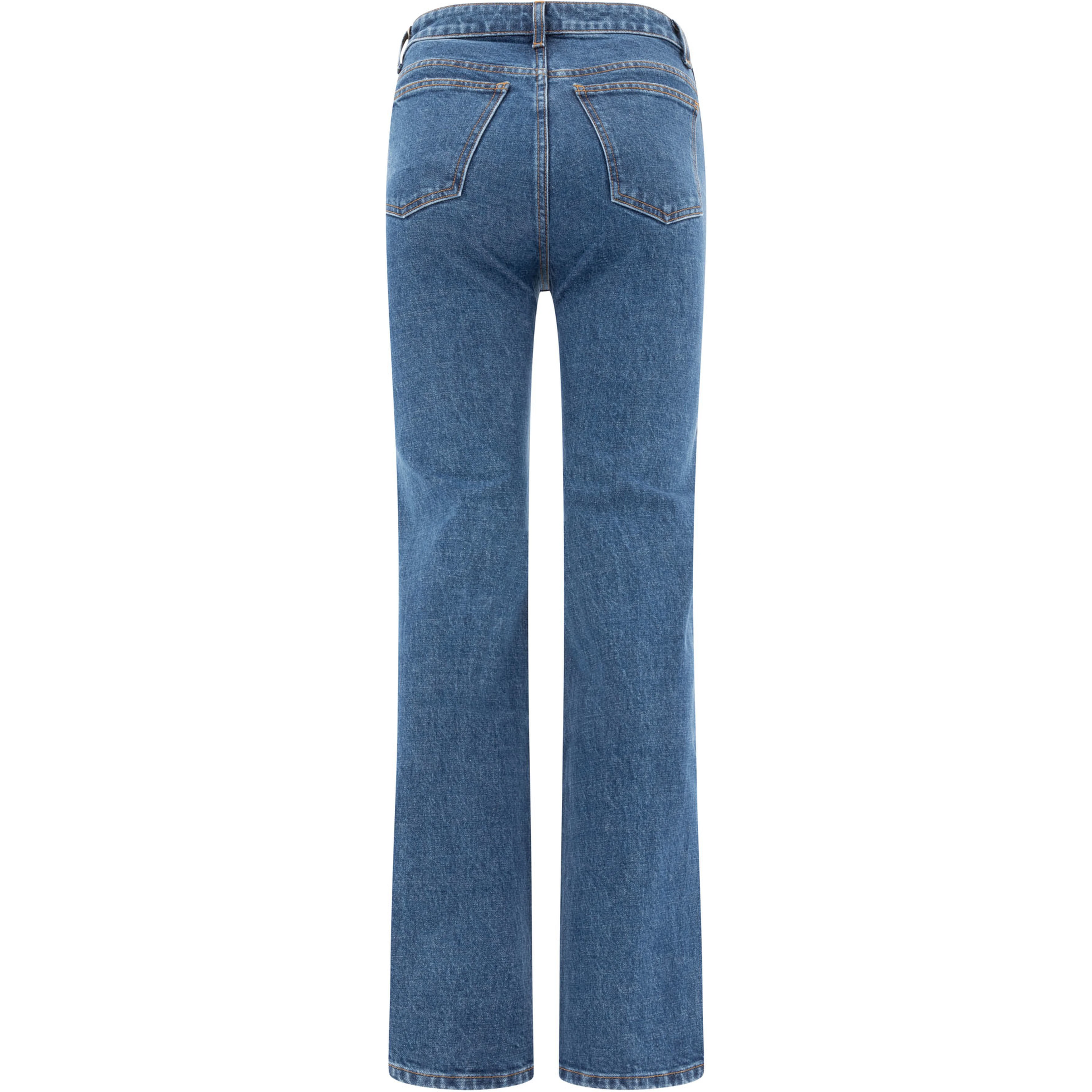 "Danielle" Straight-Leg Jeans