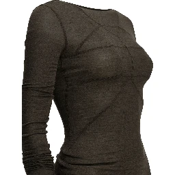 "LS Temple T" Casual Top