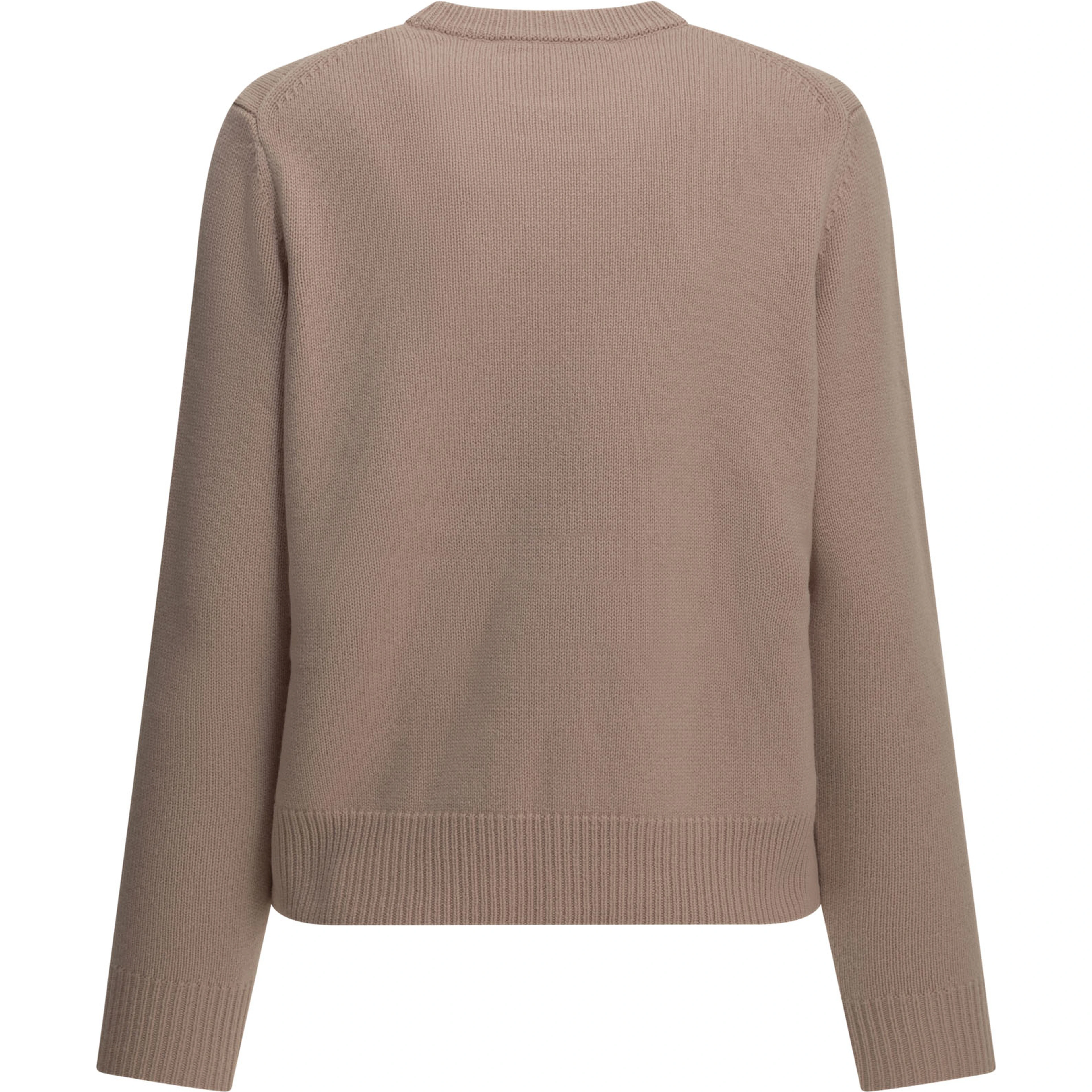 "Fox Head" Crew-Neck Sweater