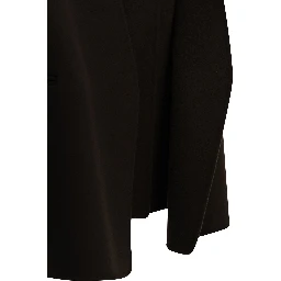 Short virgin wool coat