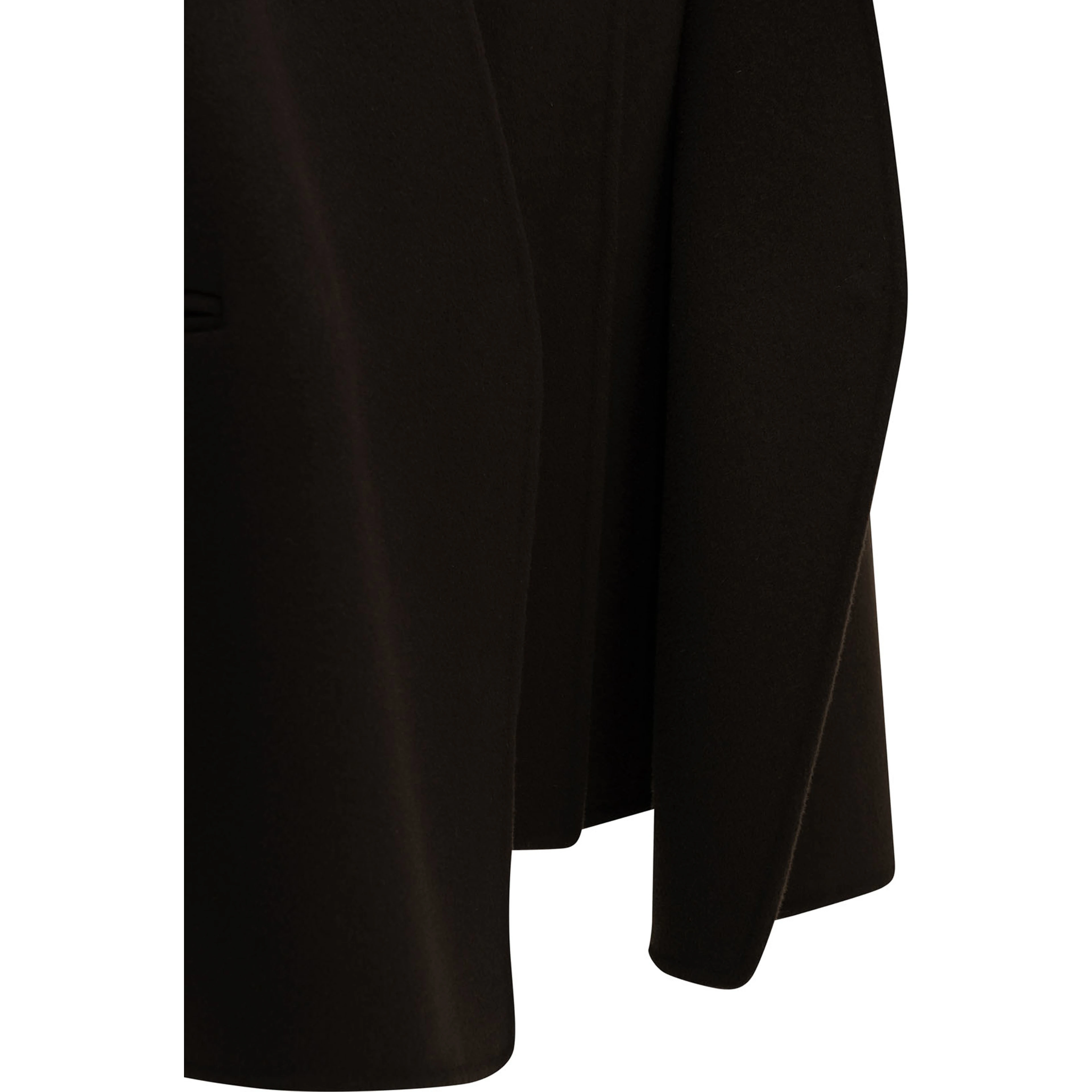 Short virgin wool coat