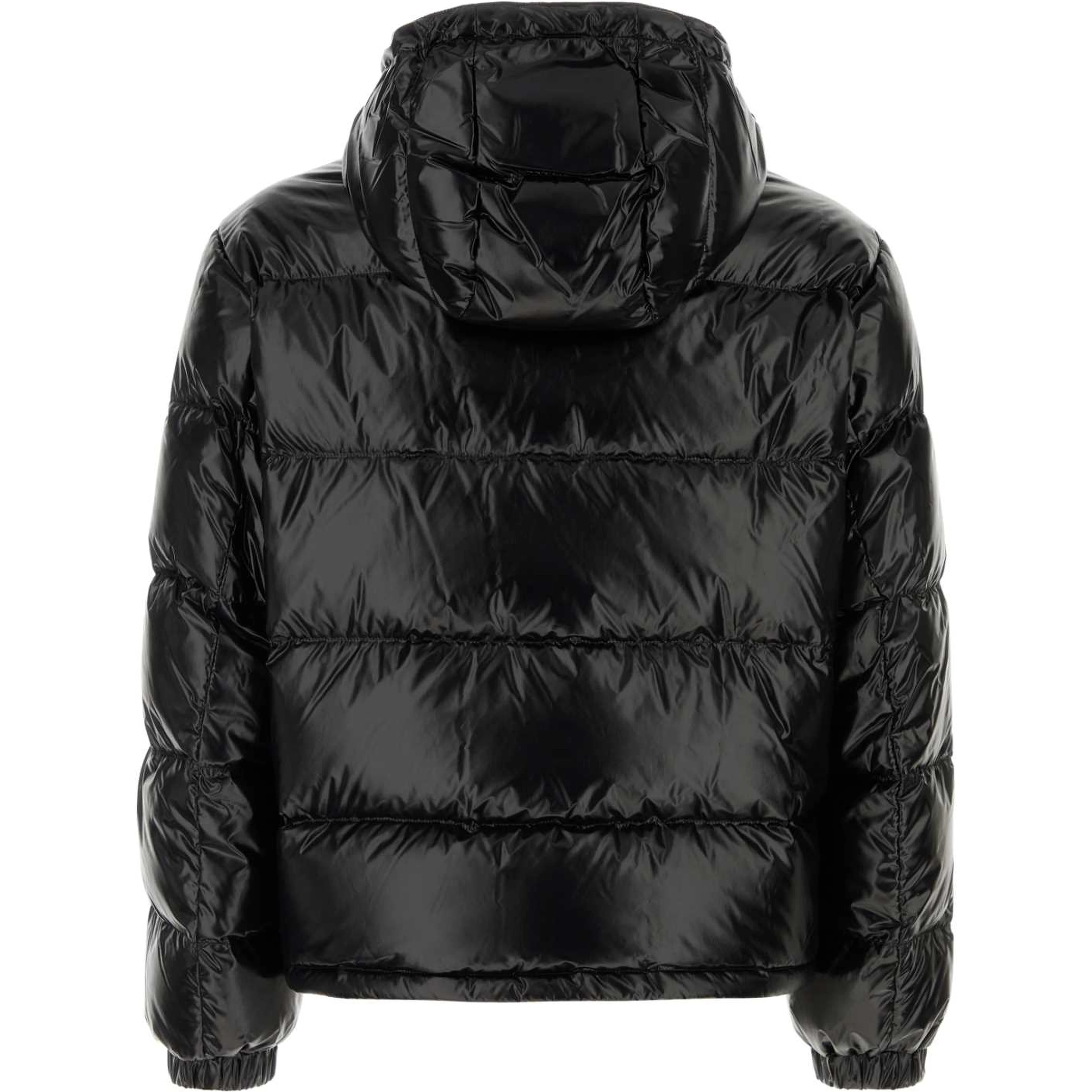 DOWN JACKET/VEST SHINY TECHNICAL FABRIC + ALLOVER