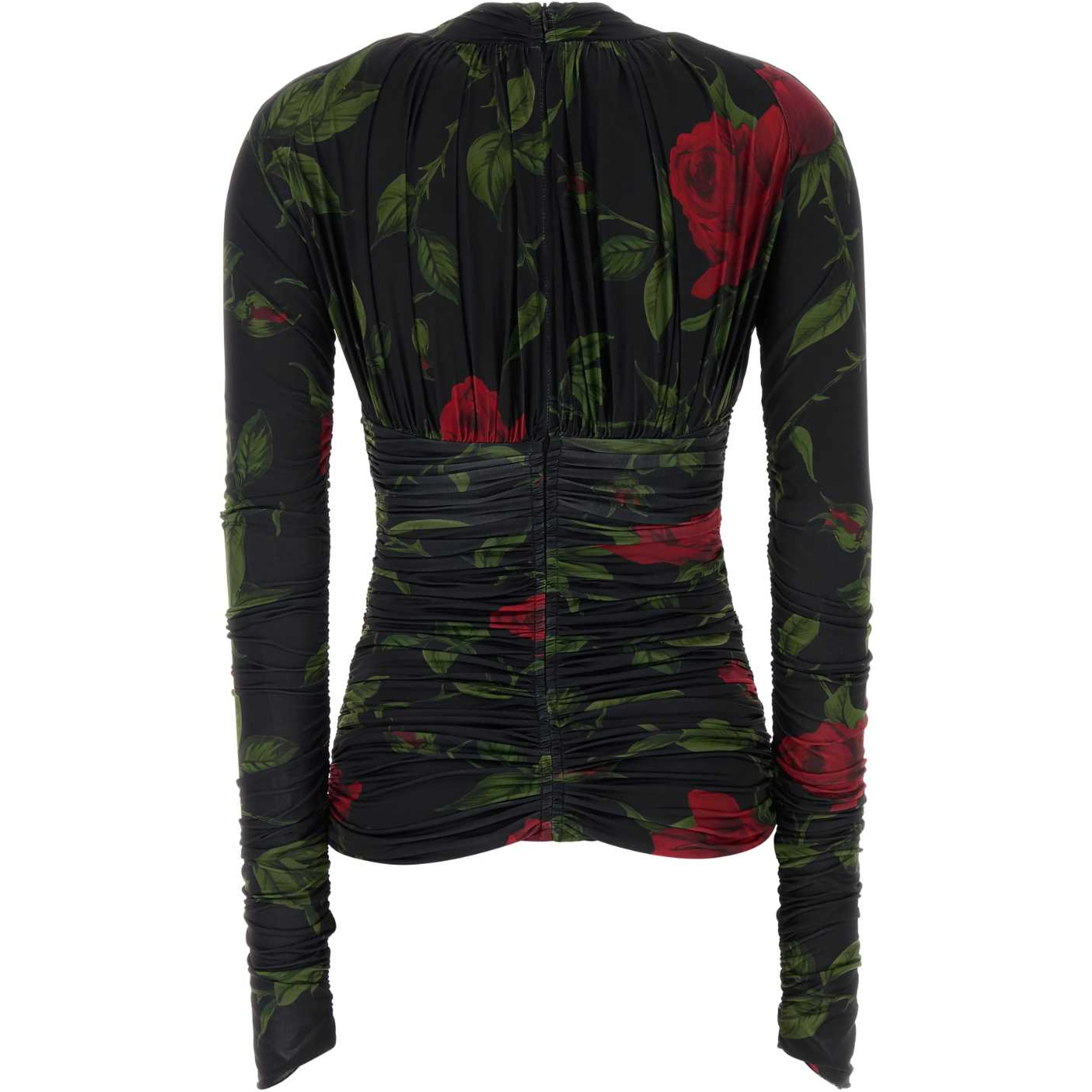 MAGLIA FIORE SCOLLO A V
