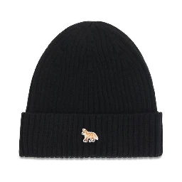 Black Wool Oves Aries Beanie