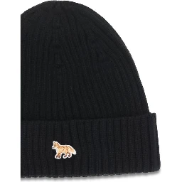 Black Wool Oves Aries Beanie