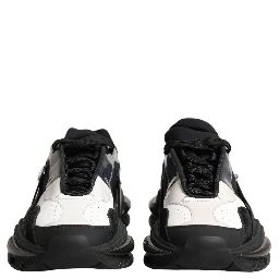 White Black Logo Airmaster Men Sneakers Shoes
