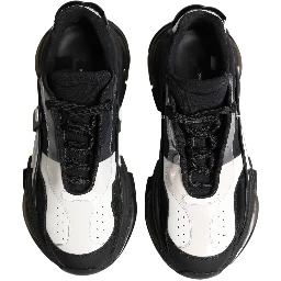 White Black Logo Airmaster Men Sneakers Shoes