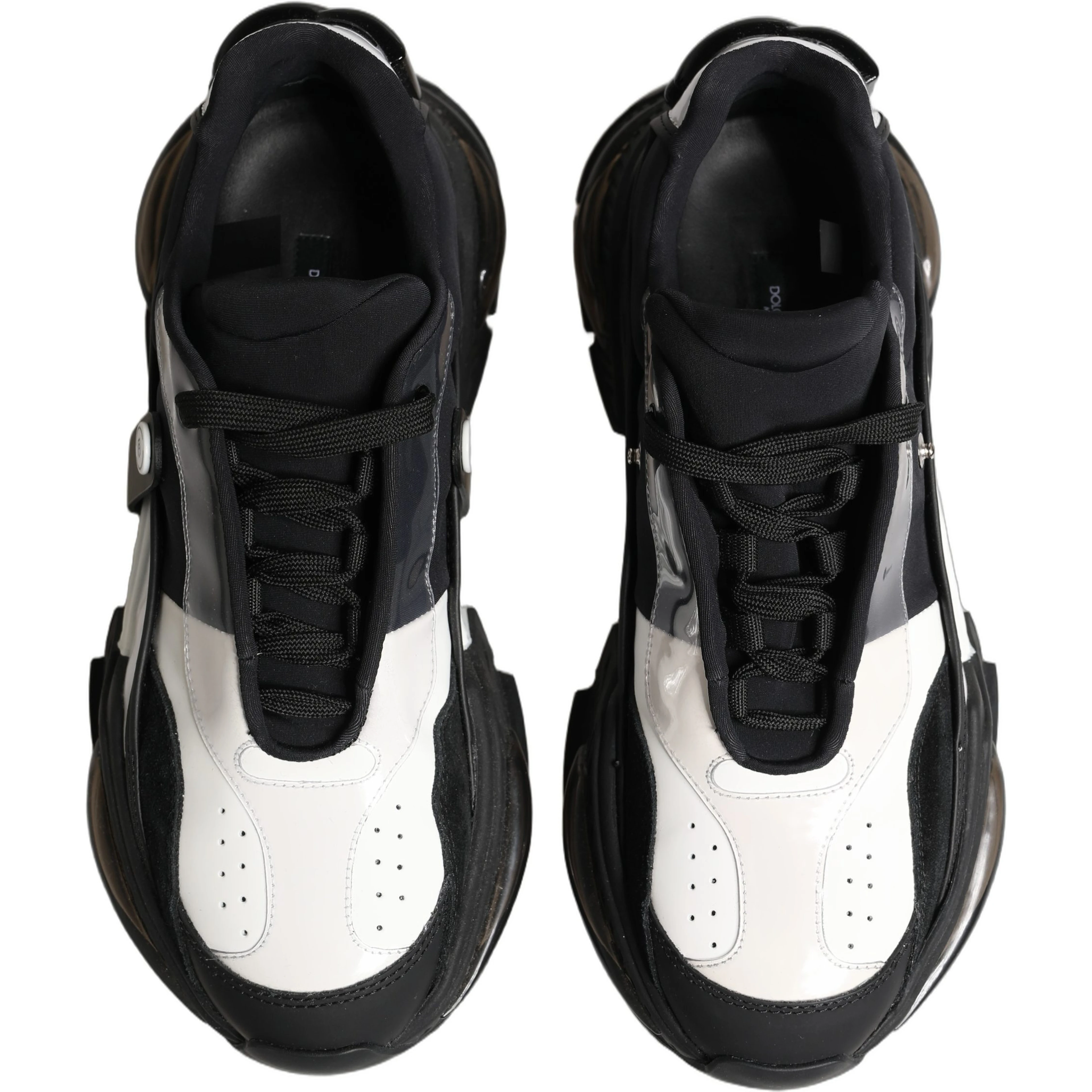 White Black Logo Airmaster Men Sneakers Shoes