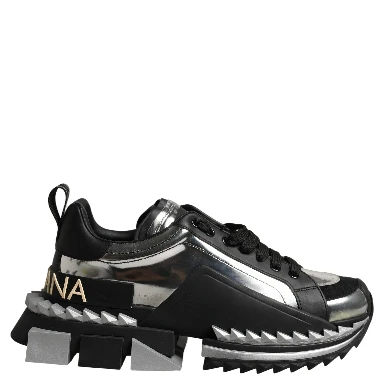 Black Two-Tone Super King Men Sneakers Shoes