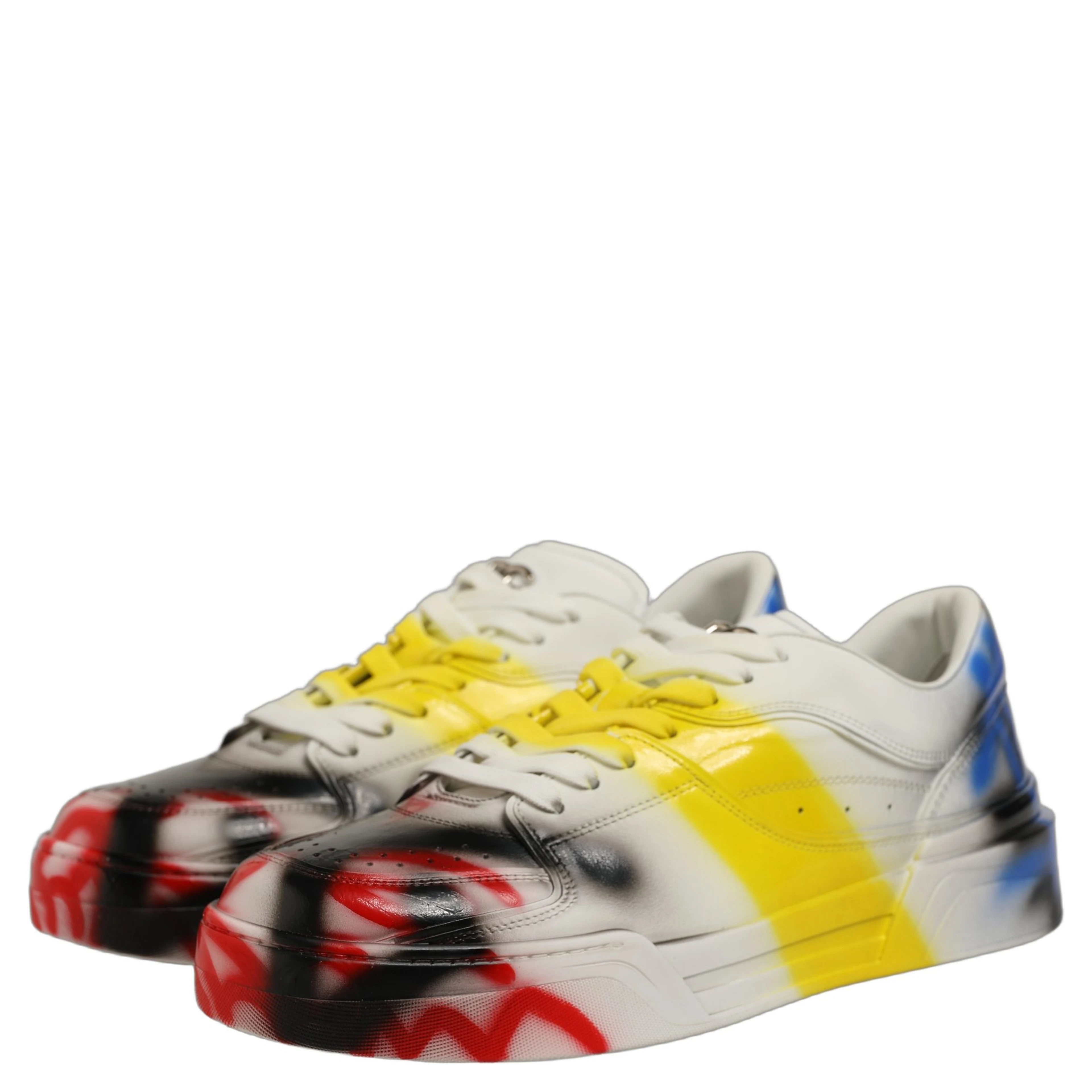 Multicolor New Roma Paint Sneakers Men Shoes