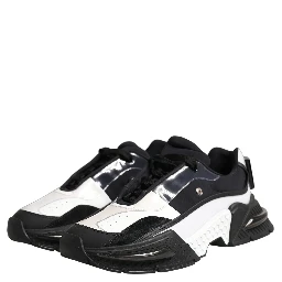 White Black Logo Airmaster Men Sneakers Shoes