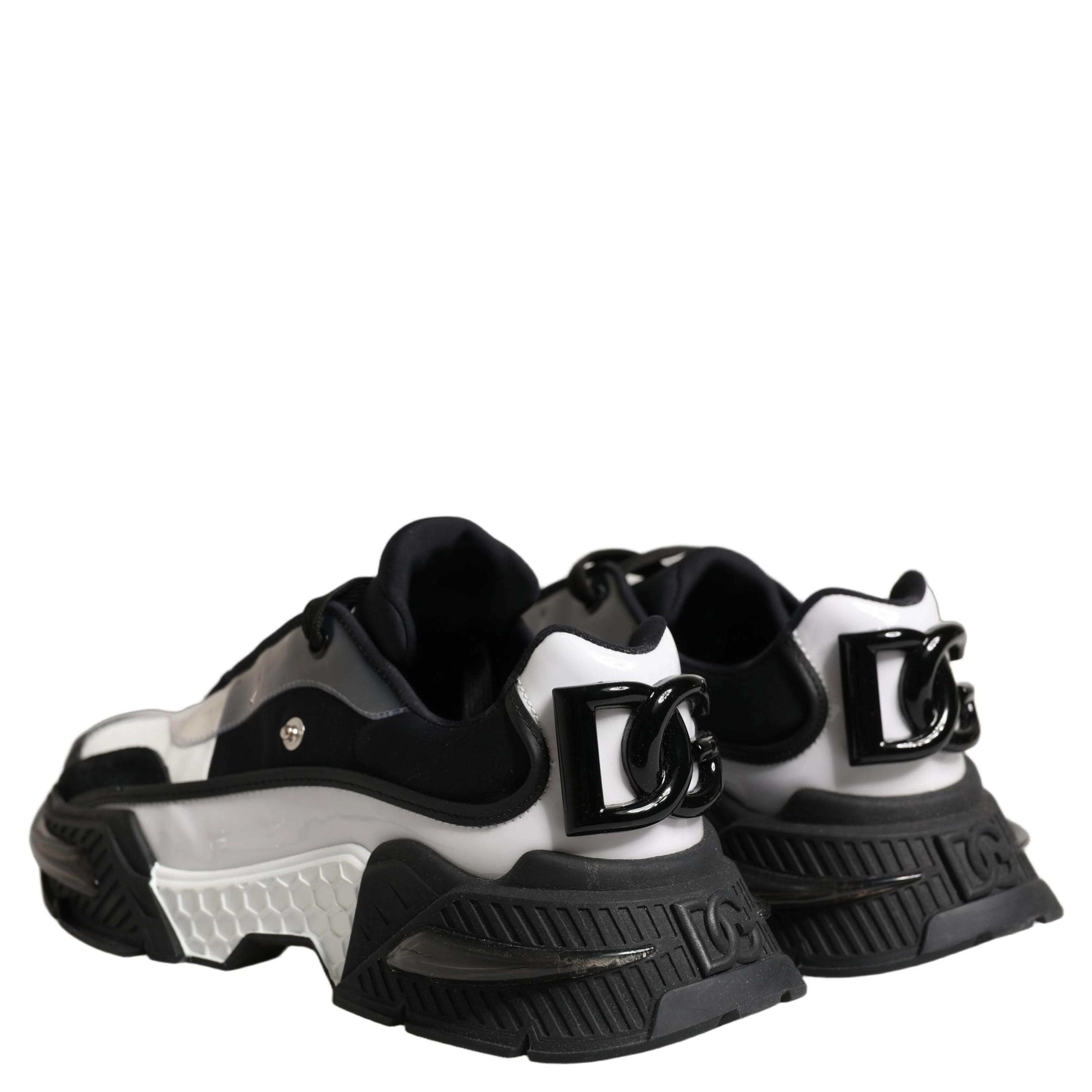 White Black Logo Airmaster Men Sneakers Shoes