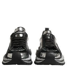 Black Two-Tone Super King Men Sneakers Shoes