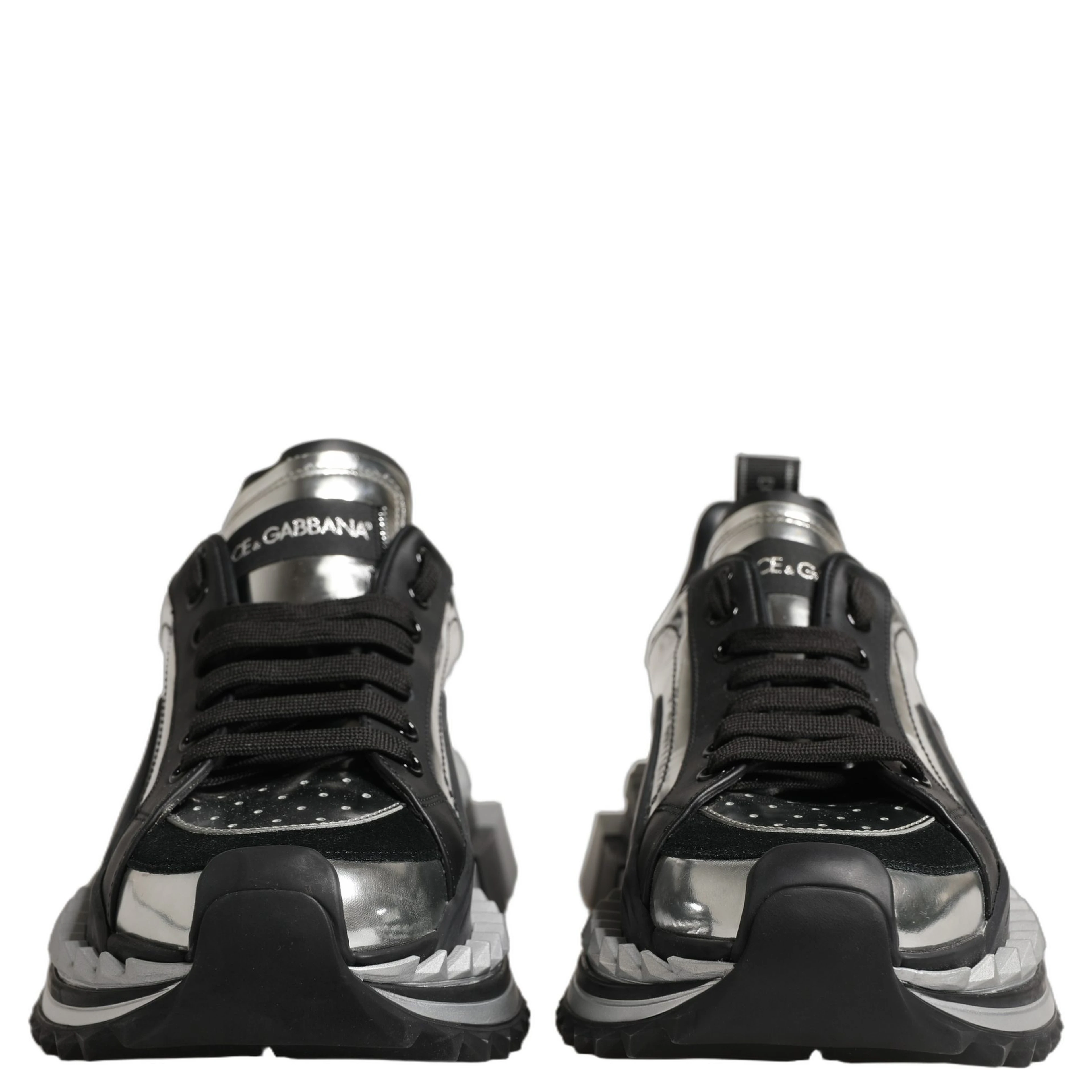 Black Two-Tone Super King Men Sneakers Shoes