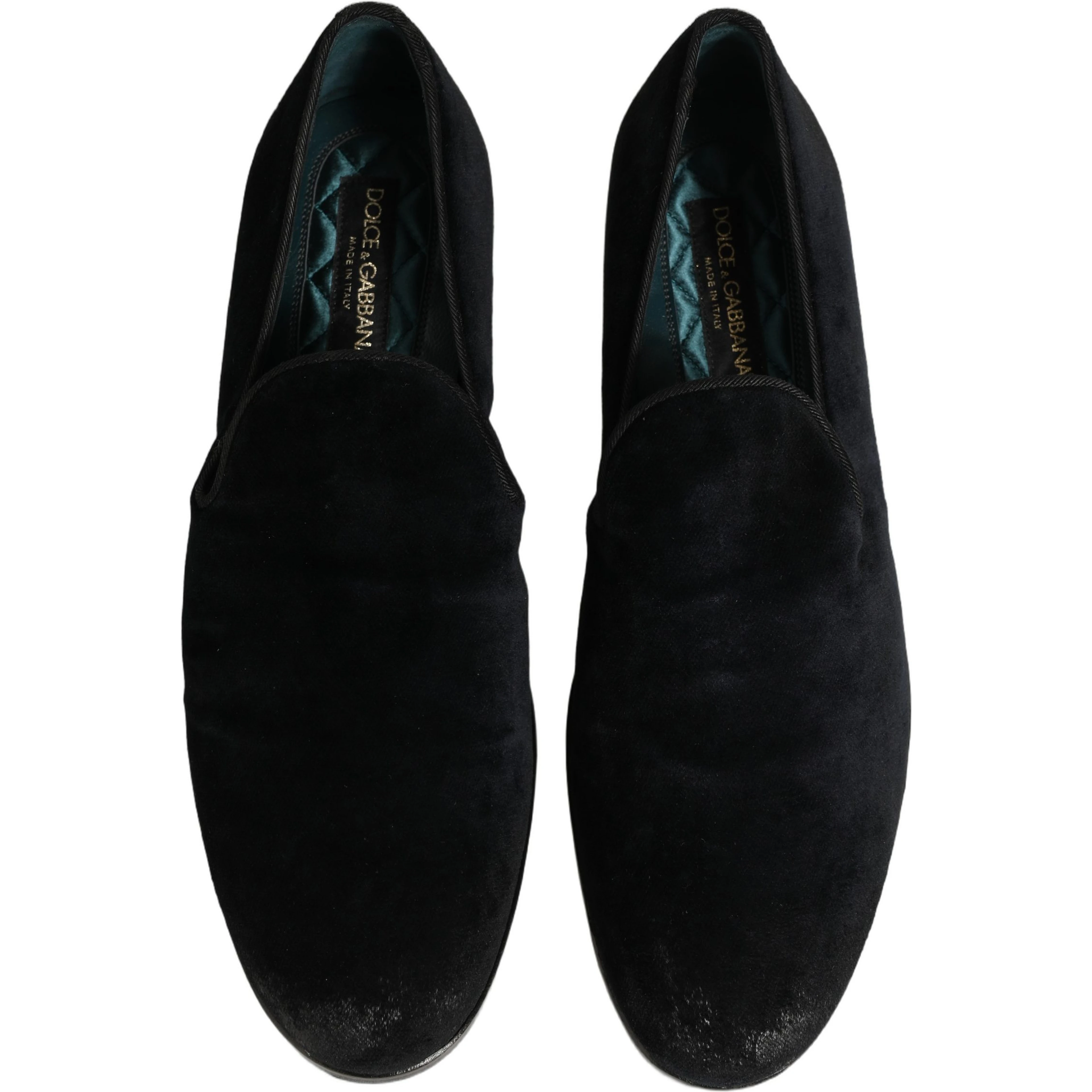 Black Suede Slip On Slippers Loafers Shoes