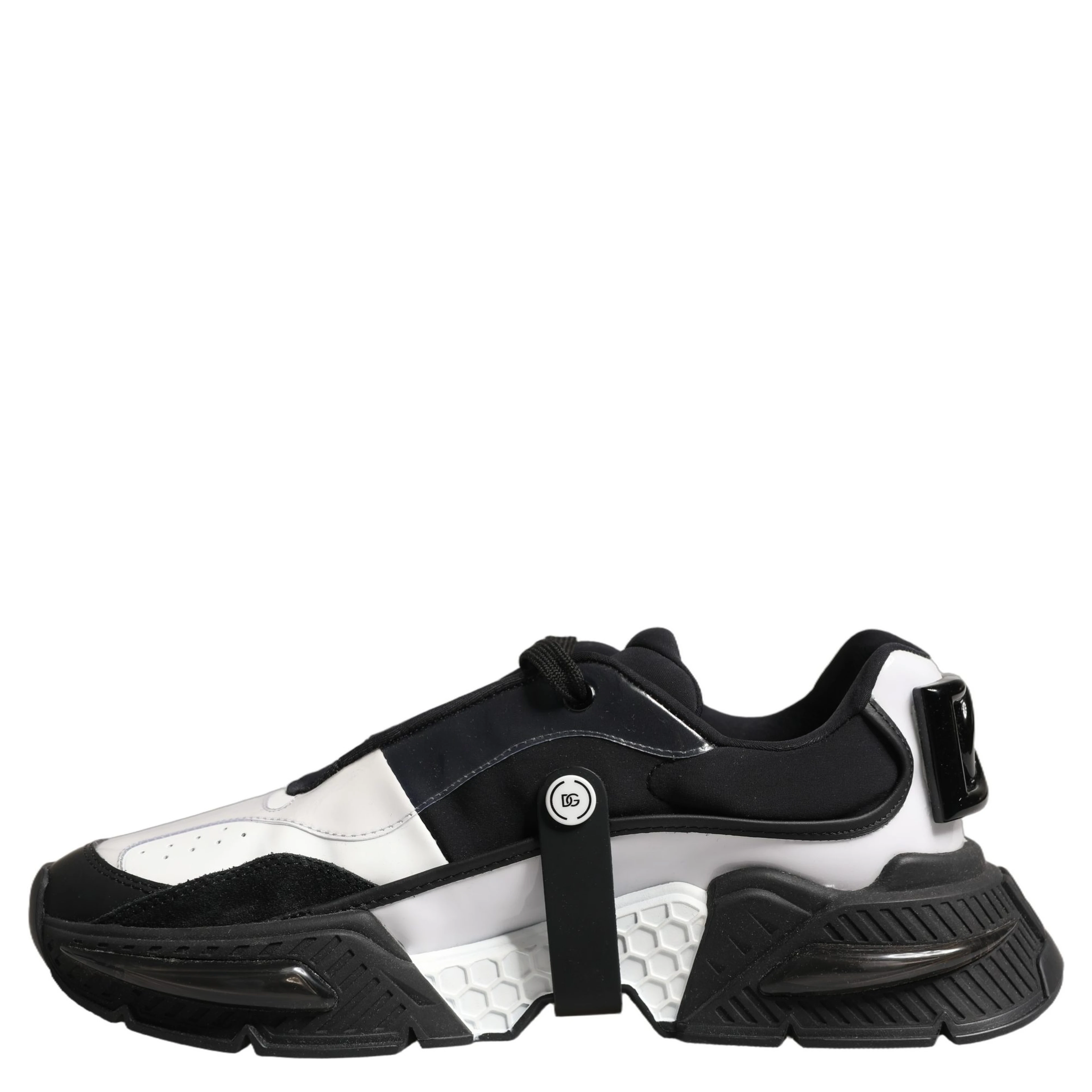 White Black Logo Airmaster Men Sneakers Shoes