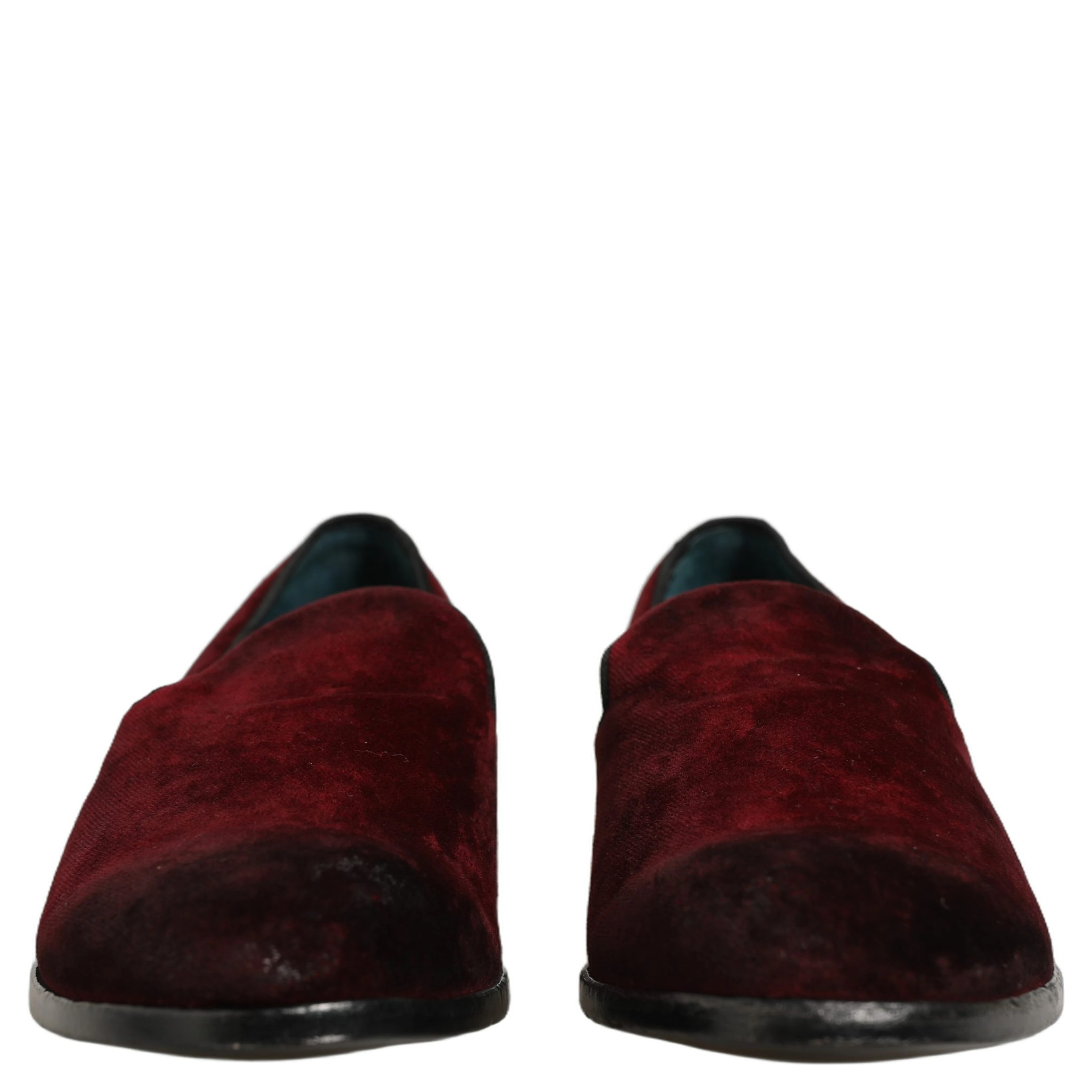 Maroon Suede Slip On Slippers Loafers Shoes