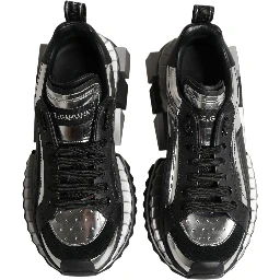 Black Two-Tone Super King Men Sneakers Shoes