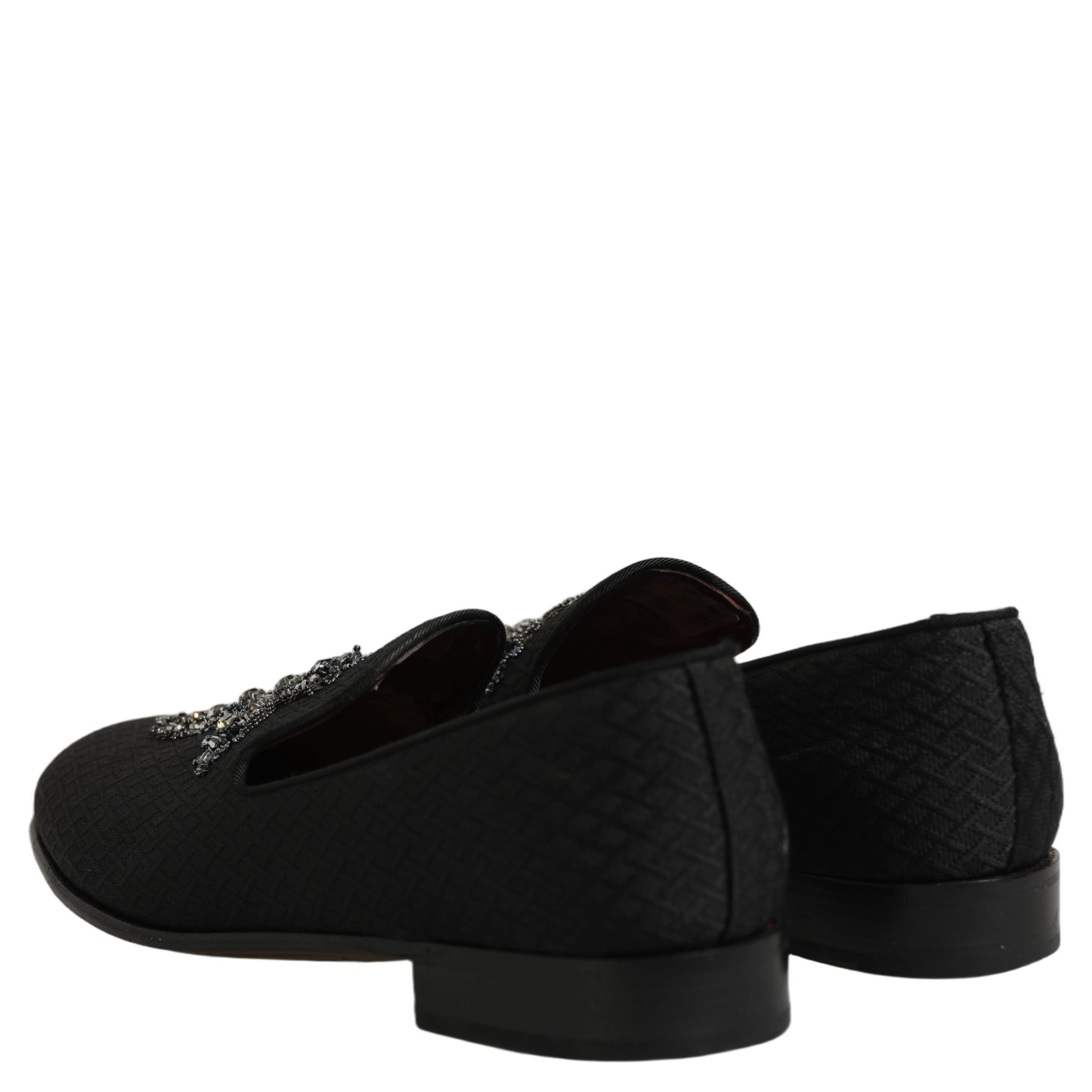 Black Suede Cross Slip On Men Loafers Shoes