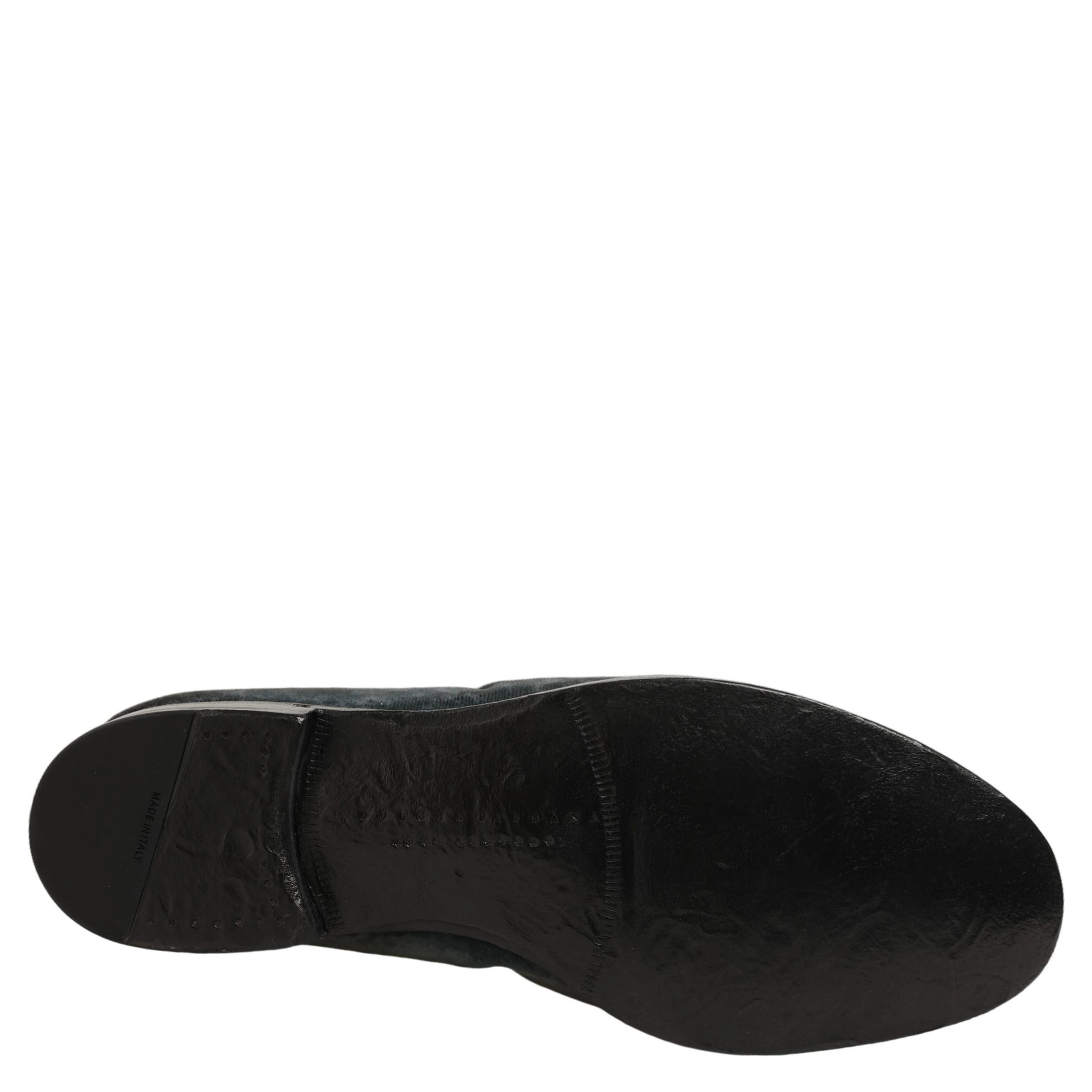 Blue Suede Slip On Men Slippers Loafers Shoes